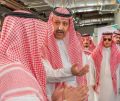 امير الباحة يقف على عدداً من المشروعا ويشدد على سرعة الإنجاز
